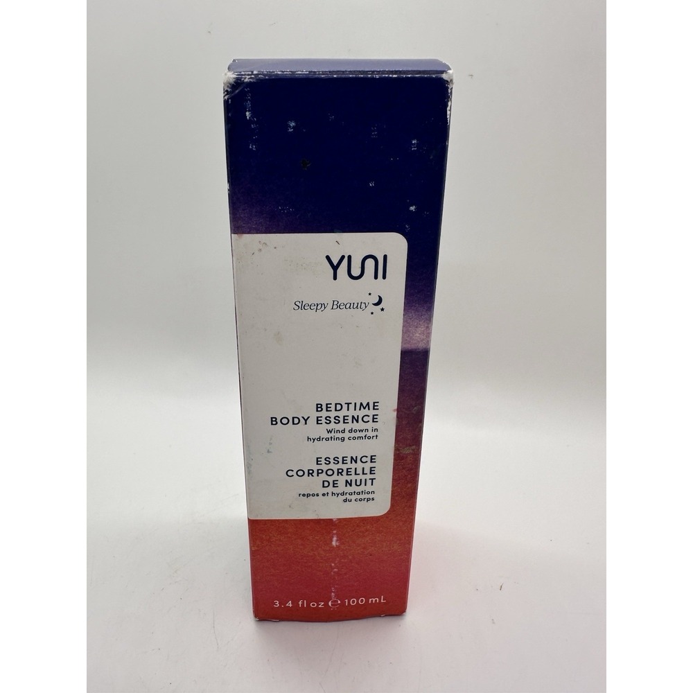 Yuni Sleepy Beauty Bedtime Body Essence Wind‎ Down Pump 3.4 fl oz 100 ml NIB